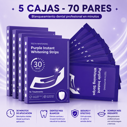 Tiras blanqueadoras V34