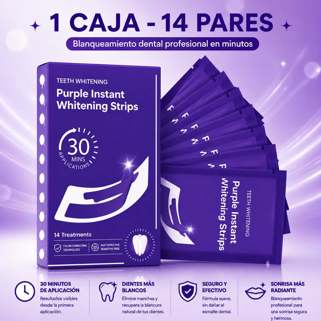 Tiras blanqueadoras V34