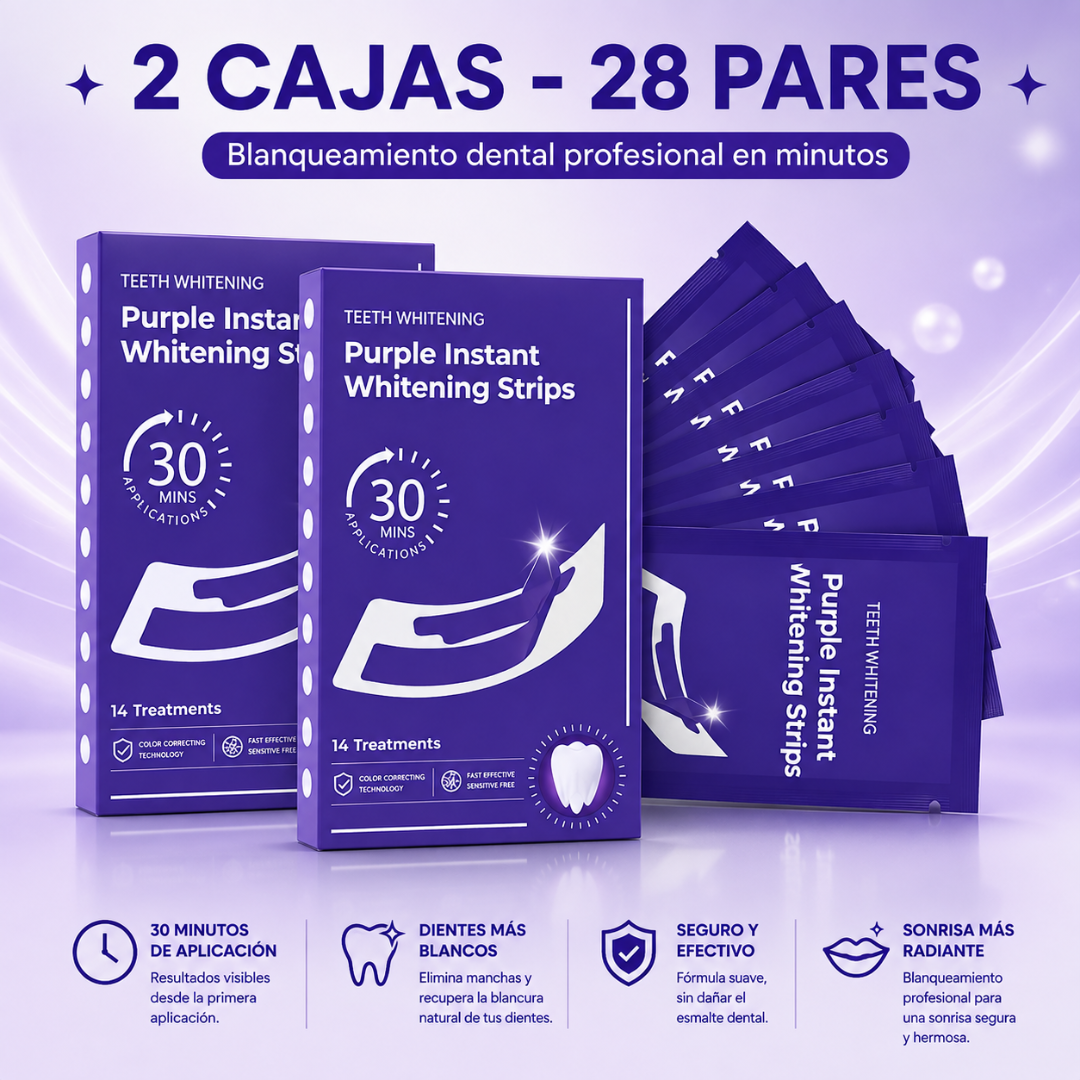 Tiras blanqueadoras V34