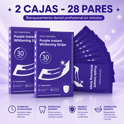 Tiras blanqueadoras V34