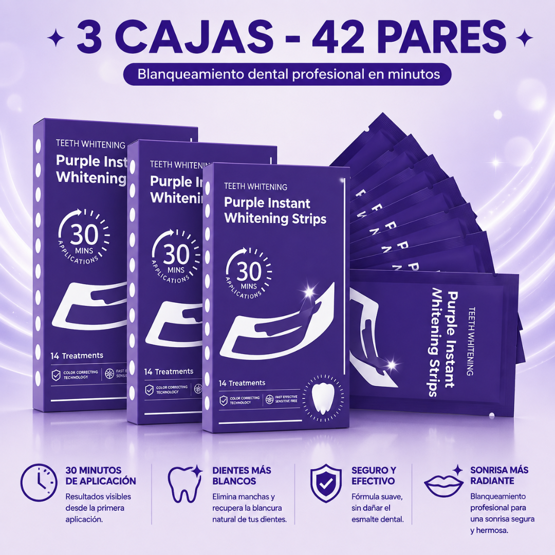 Tiras blanqueadoras V34