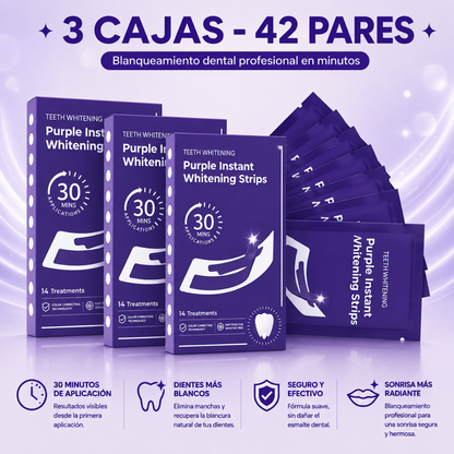 Tiras blanqueadoras V34